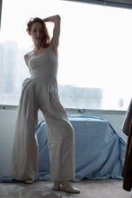 Load image into Gallery viewer, LINEN JUMPSUIT - Ivory
