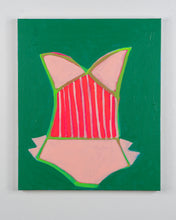 Load image into Gallery viewer, Gyan Shrosbree Painted Towel, Bathing Suit No. 6, 2022
