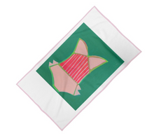 Load image into Gallery viewer, Gyan Shrosbree Painted Towel, Bathing Suit No. 6, 2022
